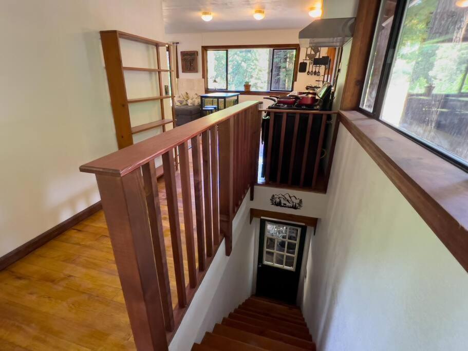 شقة Little House In The Redwoods With A Hot Tub! غاربرفيل المظهر الخارجي الصورة